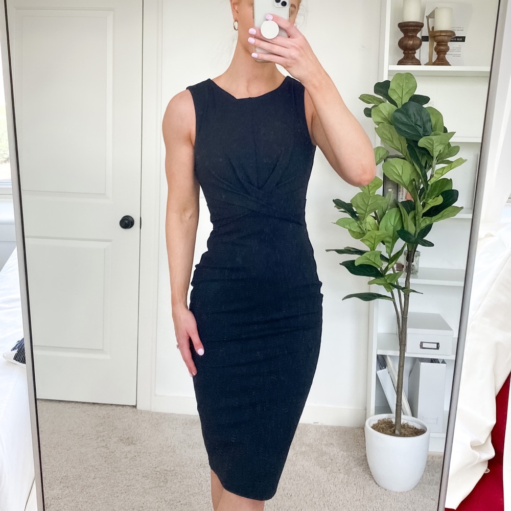Hot Miami Styles Twist-Front Dress